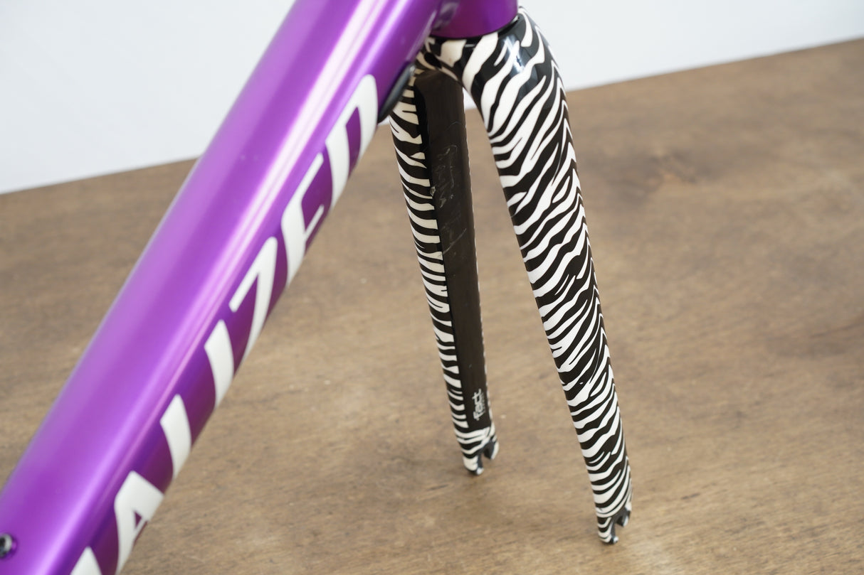 58cm Specialized Allez Sprint Zebra LTD Alloy Rim Road Frameset (Signed By Sagan)