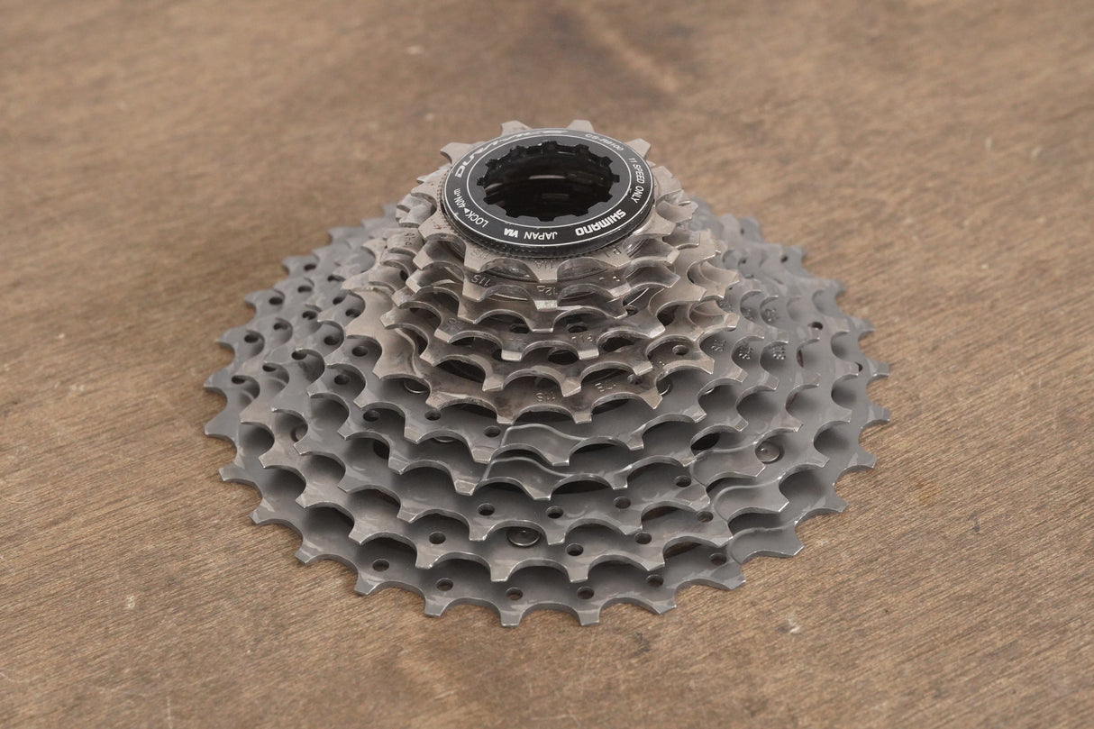 11-30T Shimano Dura-Ace CS-R9100 11 Speed Road Cassette 205g 9100