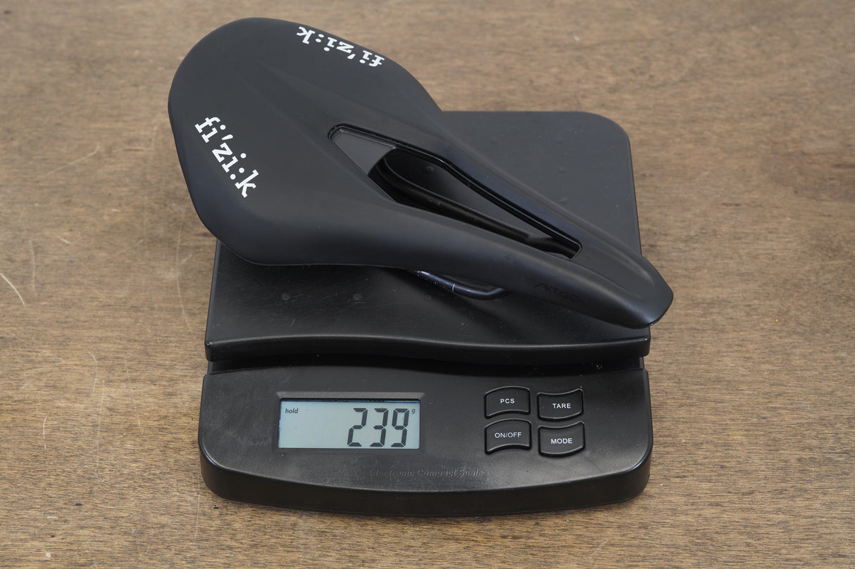 140mm Fizik Argo Vento R5 S-Alloy Rail Road Saddle 239g