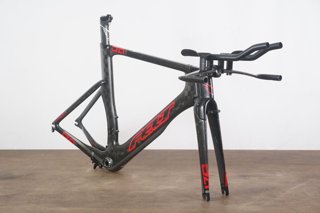 54cm Felt DA1 Carbon Aero Rim Brake TT Triathlon Frameset DA 1