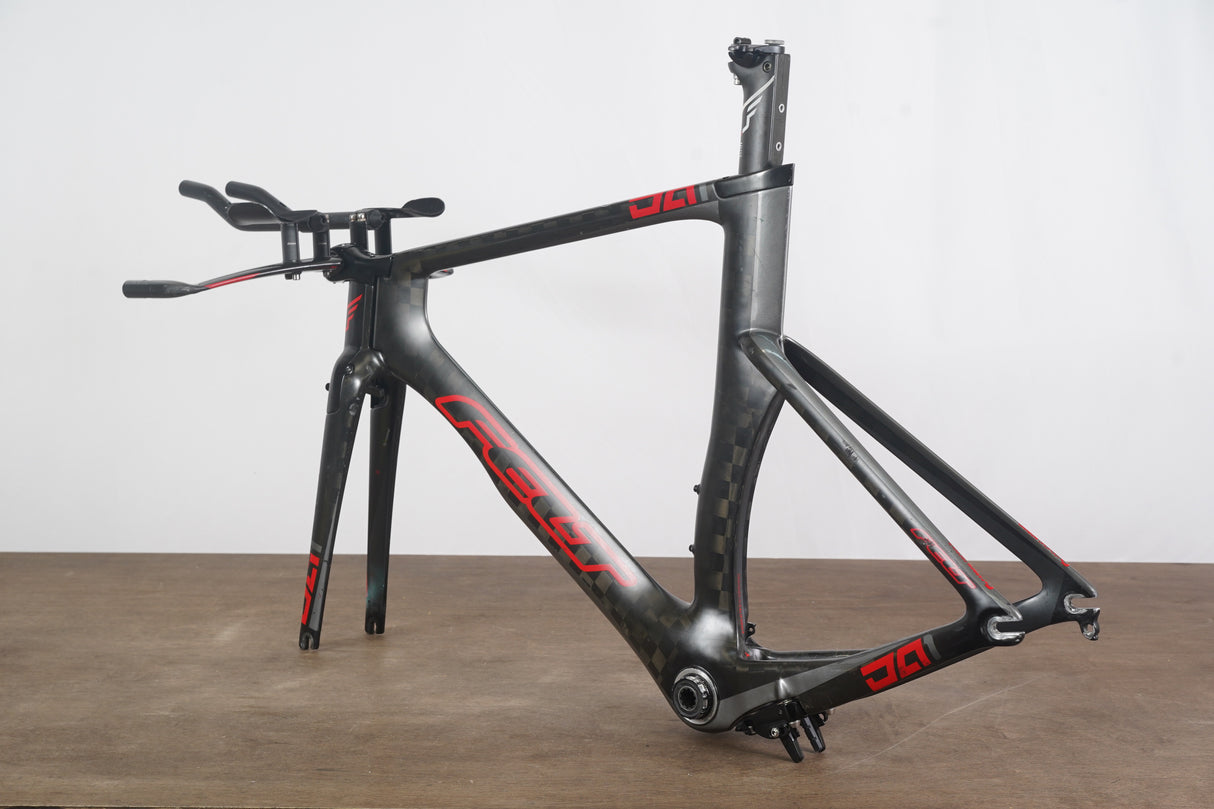54cm Felt DA1 Carbon Aero Rim Brake TT Triathlon Frameset DA 1