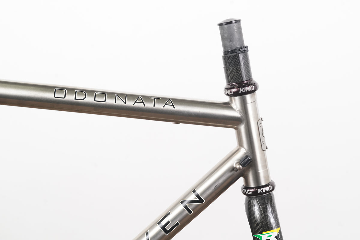 56cm Seven Cycles Odonata Titanium Carbon Rim Brake Road Frameset