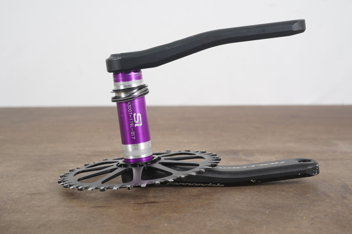 170mm 40T 1x BB30 Cannondale Si Spidering SL Hollowgram Road Crankset