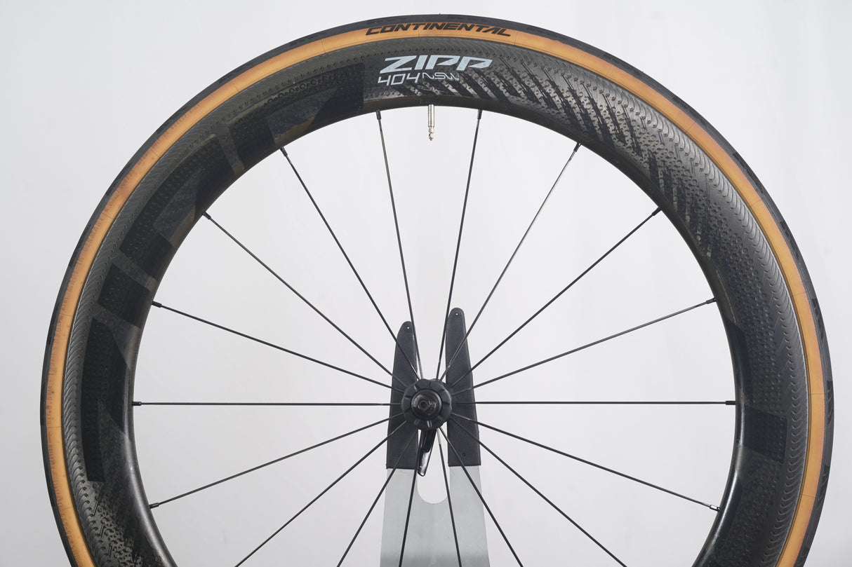 Zipp 404 NSW Cognition Carbon Tubeless Rim Brake Wheelset Shimano/SRAM 11 Speed