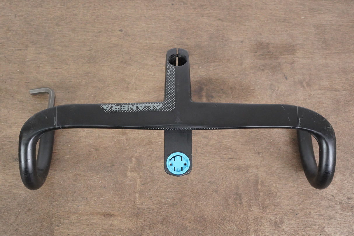 44cm 100mm -8 Degree Deda Elementi Alanera DCR Carbon Barstem + Mount 1 1/8"