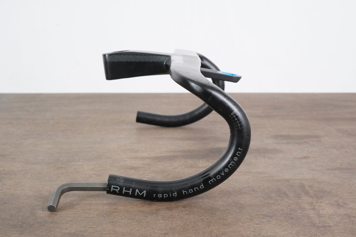 44cm 100mm -8 Degree Deda Elementi Alanera DCR Carbon Barstem + Mount 1 1/8"