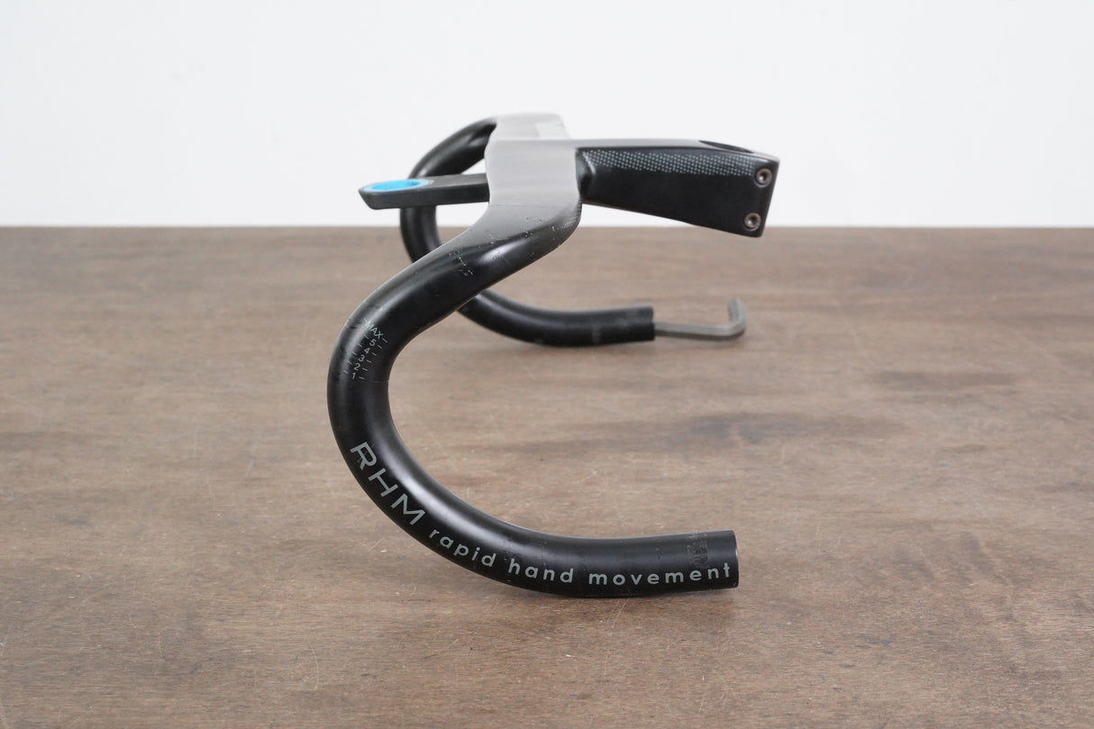 44cm 100mm -8 Degree Deda Elementi Alanera DCR Carbon Barstem + Mount 1 1/8"