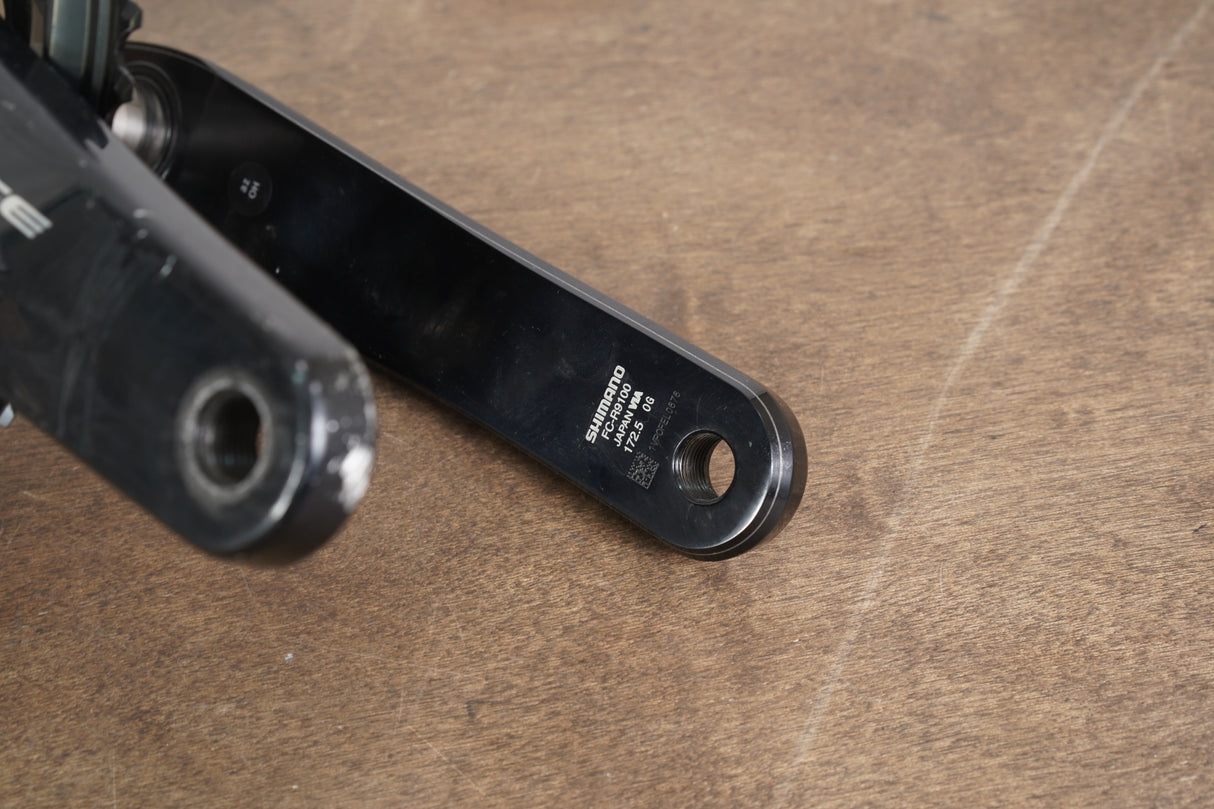 172.5mm 52/36T Shimano Dura-Ace FC-R9100 11 Speed Crankset 9100