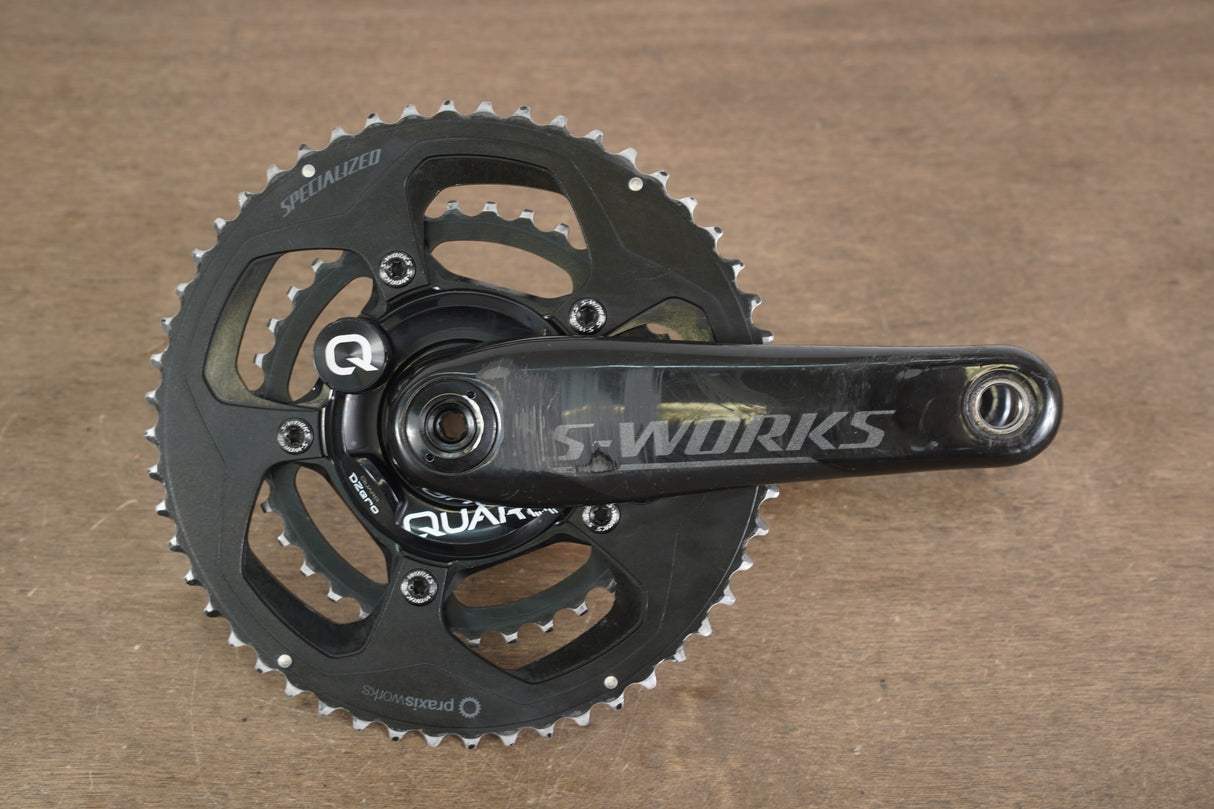 172.5mm 52/36T BB30 Specialized S-WORKS Quarq DZero Power Meter Carbon Crankset