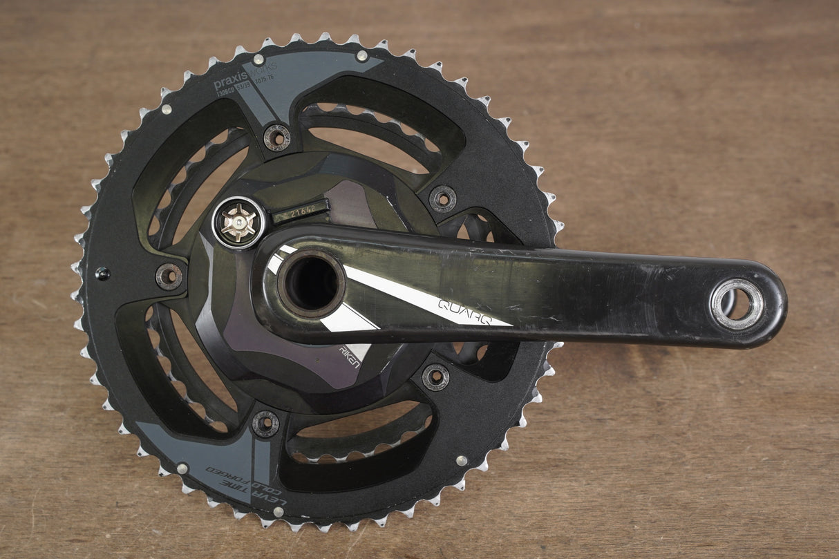 175mm 53/39T GXP Quarq Riken Carbon Power Meter Road Crankset