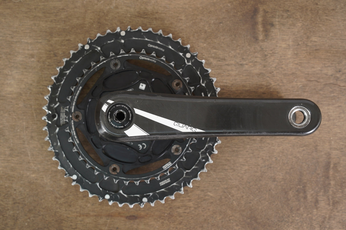 175mm 53/39T GXP Quarq Riken Carbon Power Meter Road Crankset