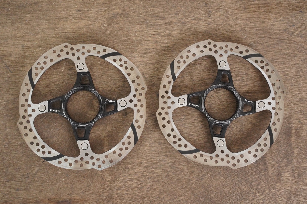 (2) 140mm TRP Centerlock-25 Center Lock Disc Brake Rotors Road Gravel CX MTB