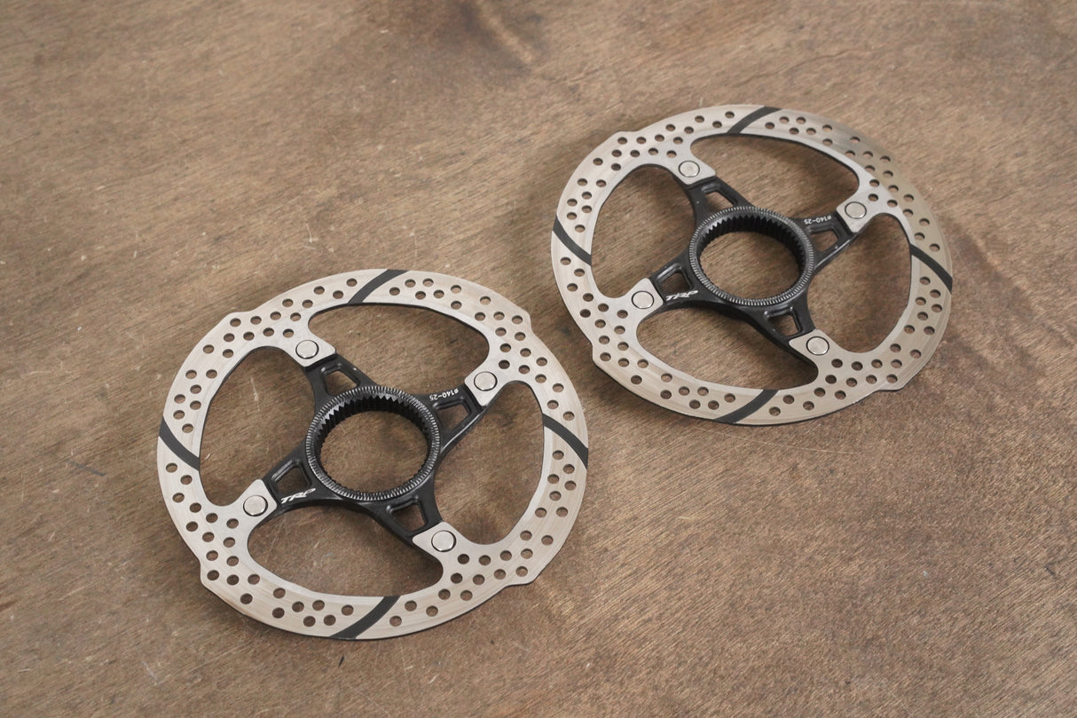 (2) 140mm TRP Centerlock-25 Center Lock Disc Brake Rotors Road Gravel CX MTB