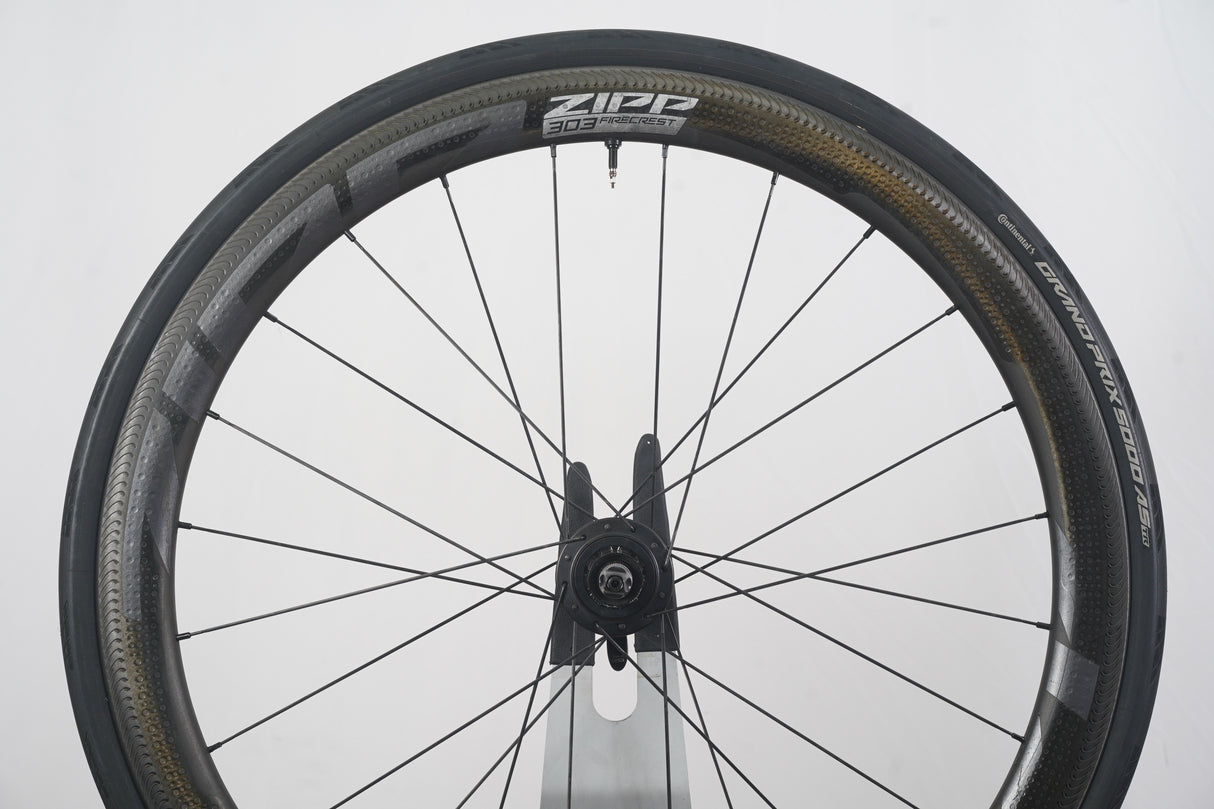 Zipp 303 Firecrest ZR1 Carbon Tubeless Clincher Rim Brake Wheelset 11 Speed