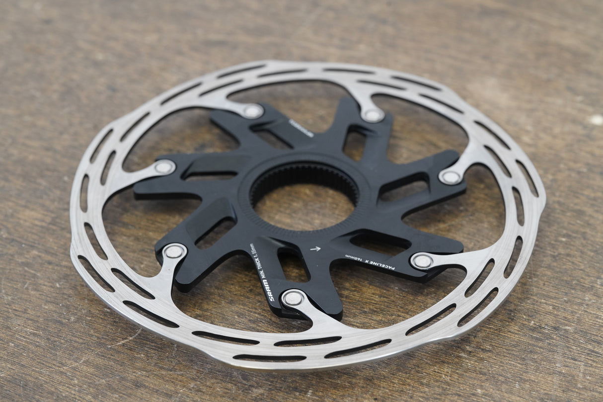 (2) 160mm SRAM PaceLine X RT-PLN-X-A1 Center Lock Disc Brake Rotors *Latest Model*