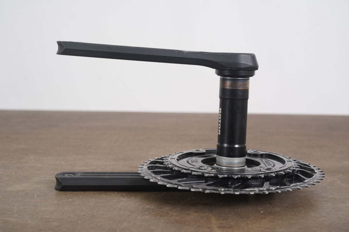 165mm 48/35T BB30 Rotor Aldhu QRings Power2Max NGeco Power Meter Road Crankset