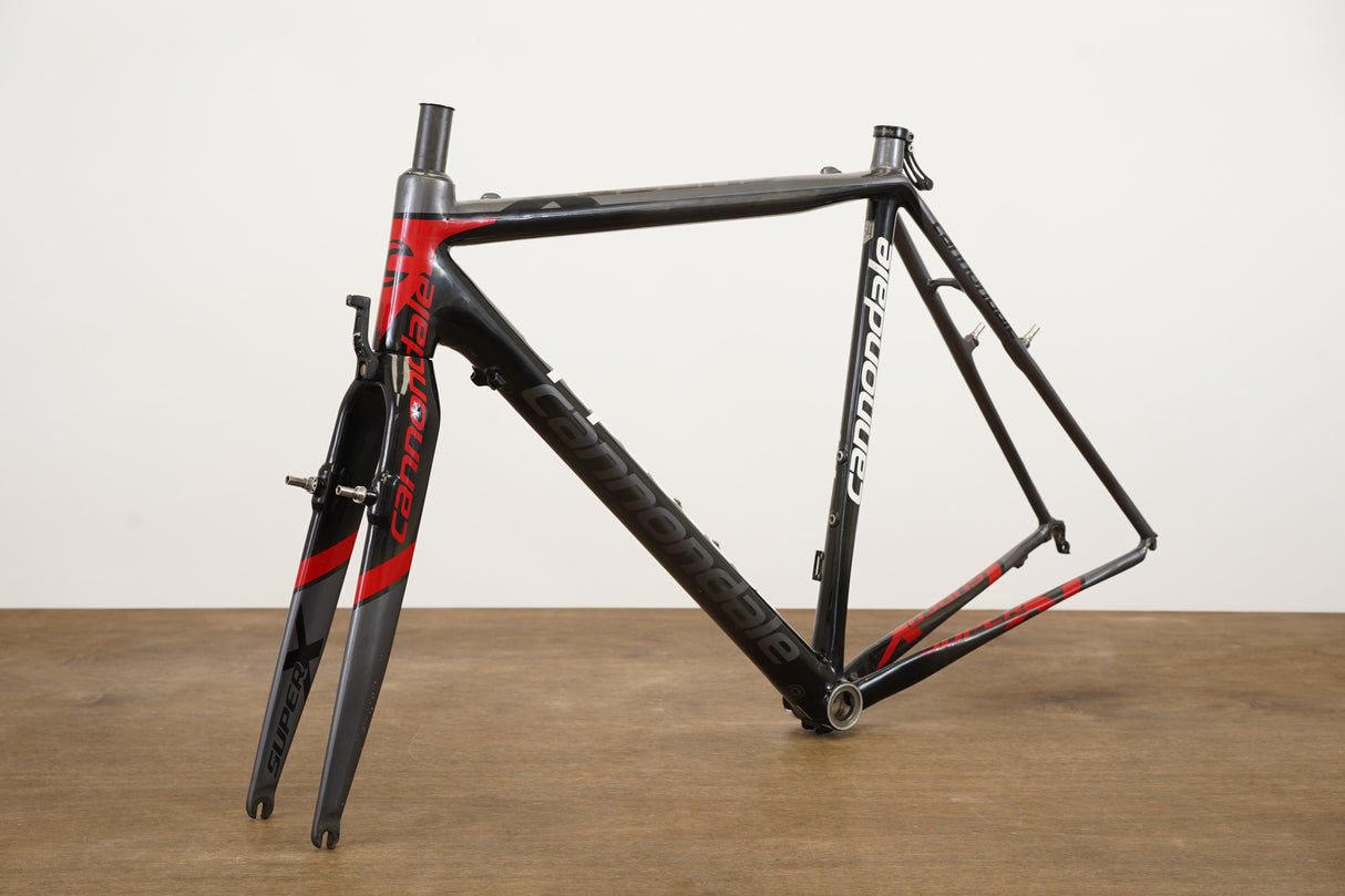 54cm Cannondale SuperX Carbon Cantilever Rim Brake Gravel CX Frameset Super X