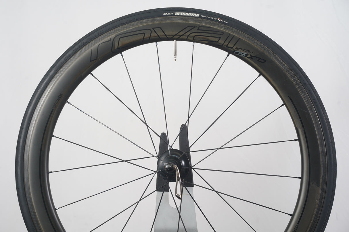 Roval CLX 50 Carbon Tubeless Clincher Rim Brake Wheelset Shimano/SRAM 11 Speed