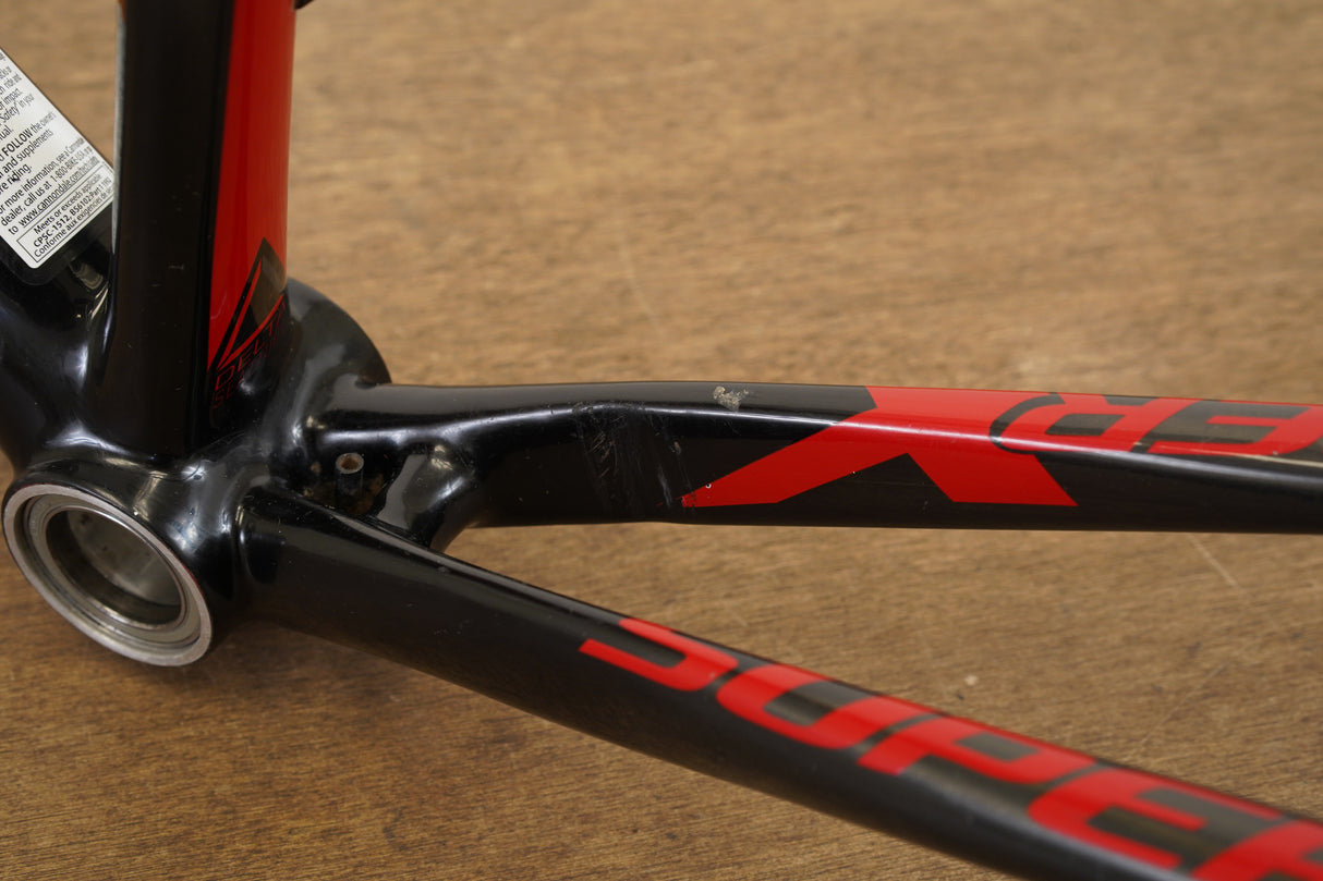 54cm Cannondale SuperX Carbon Cantilever Rim Brake Gravel CX Frameset Super X