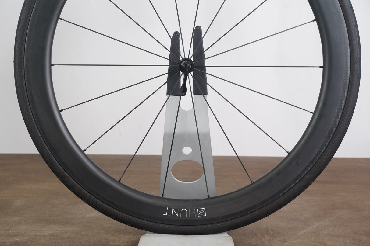 Hunt 50 Carbon Tubeless Clincher Rim Brake Wheelset Campagnolo 11 Speed