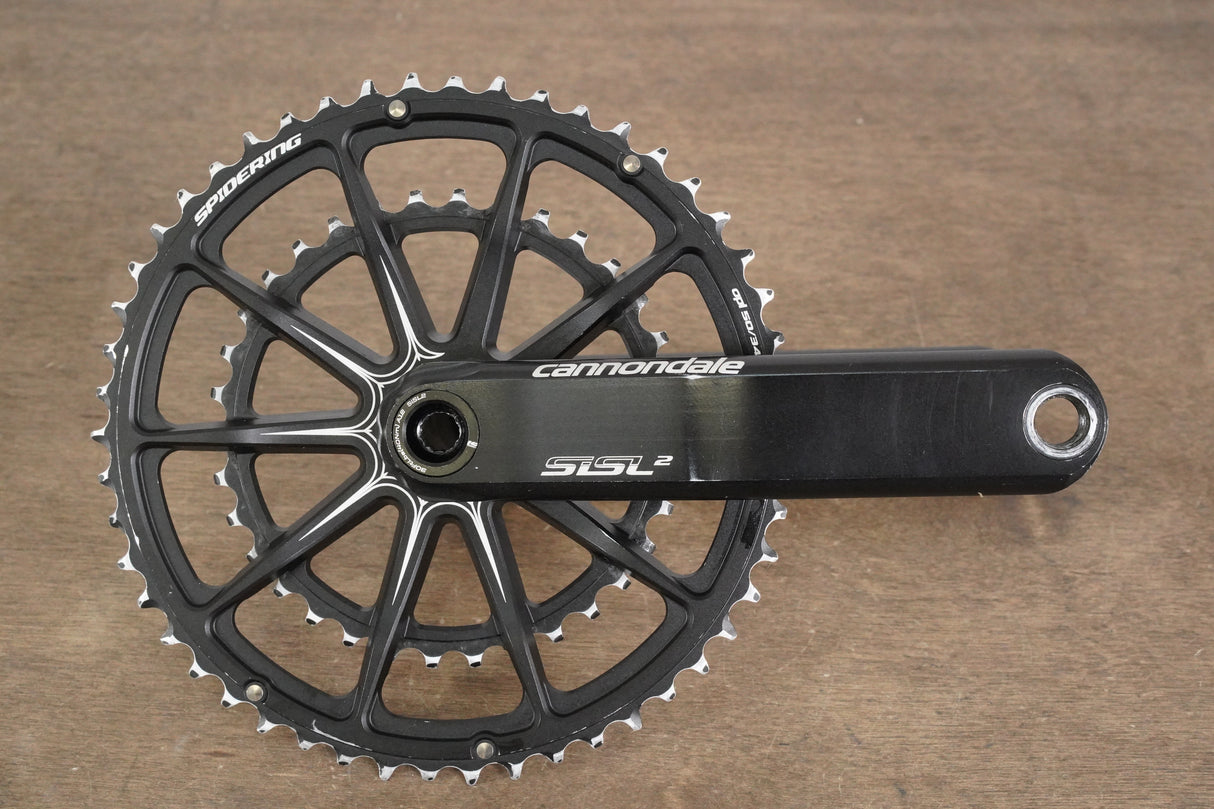 172.5mm 50/34T Cannondale SiSL2 Si Spidering Hollowgram Stages Power Crankset