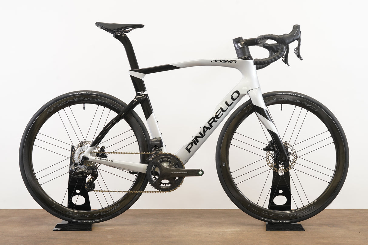 NEW 2023 57.5cm Pinarello Dogma F Campagnolo WRL Bora WTO Carbon Disc Bike