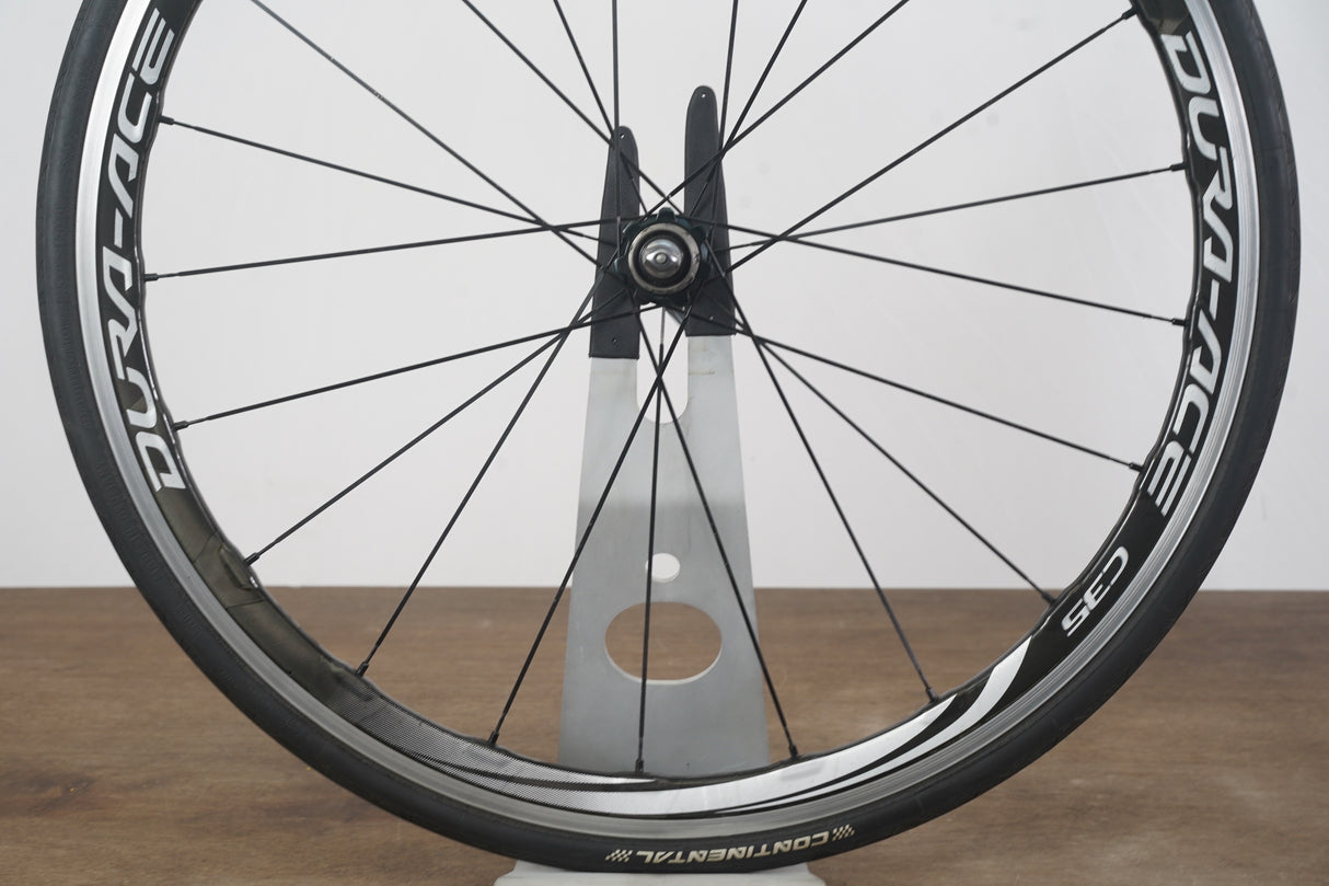 Shimano Dura-Ace WH-9000 C35 Carbon Clincher Rim Brake Wheelset 11 Speed