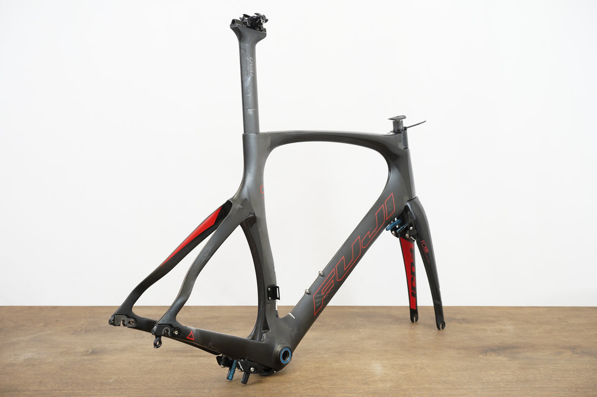 L (Large) Fuji Norcom Straight 1.1 Carbon Fiber TT Triathalon Frameset
