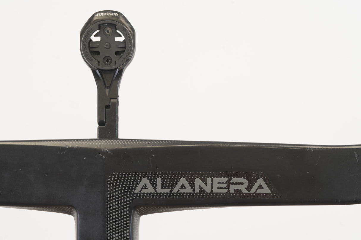 46cm 130mm -8 Degree Deda Elementi Alanera DCR Carbon Barstem + Mount 1 1/8"
