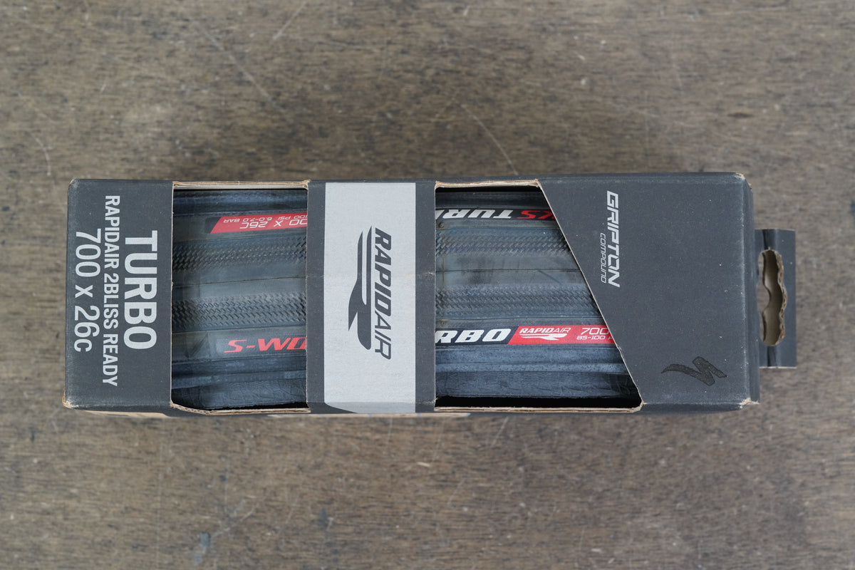(1) NEW 700x26C 26mm Specialized Turbo RapidAir Tubeless Clincher Road Tire