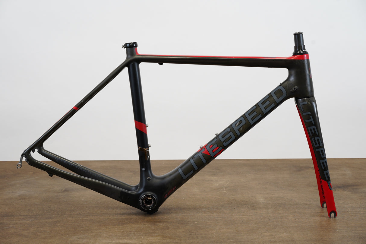52cm Litespeed L1R Carbon Rim Brake Road Frameset L1 R