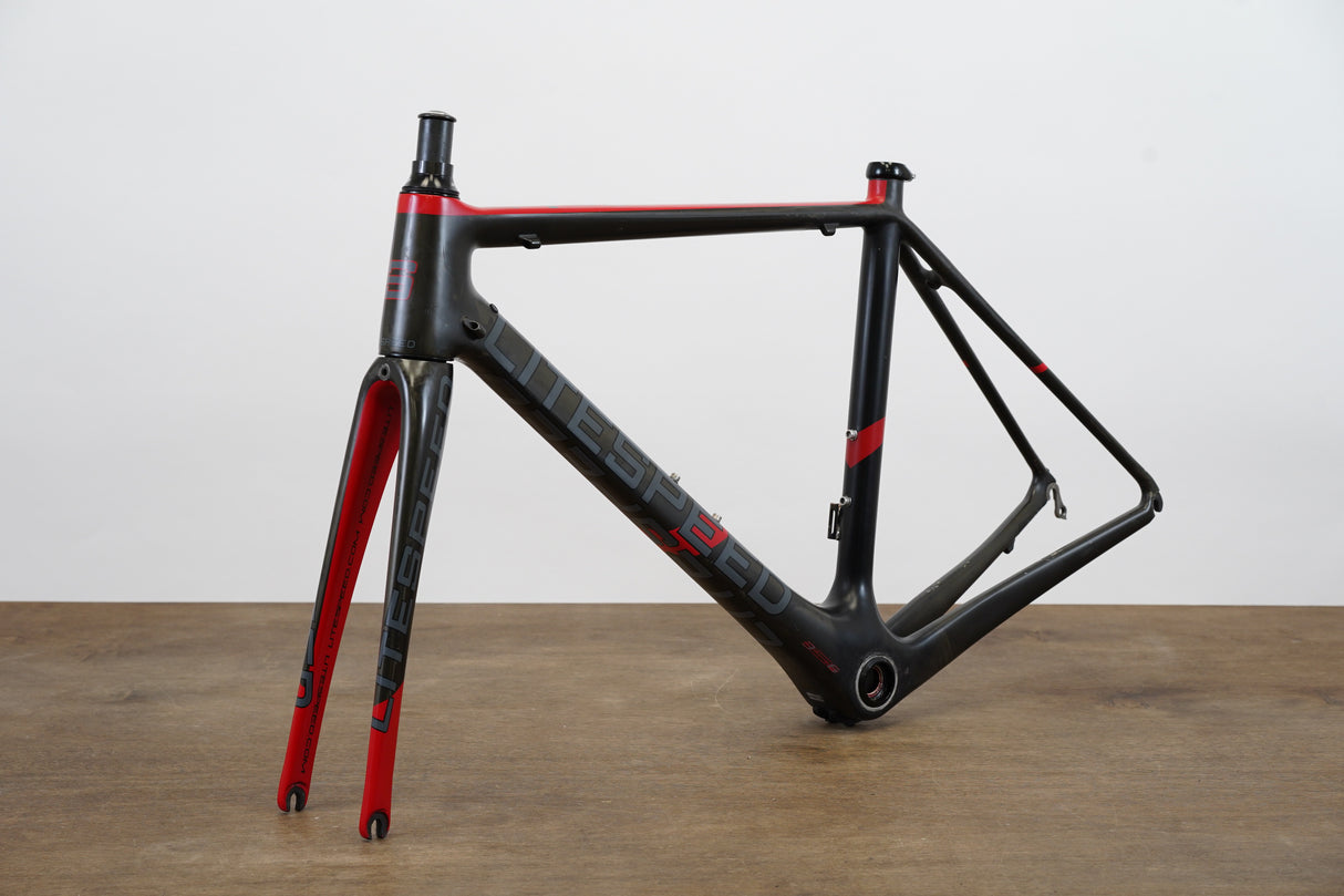 52cm Litespeed L1R Carbon Rim Brake Road Frameset L1 R