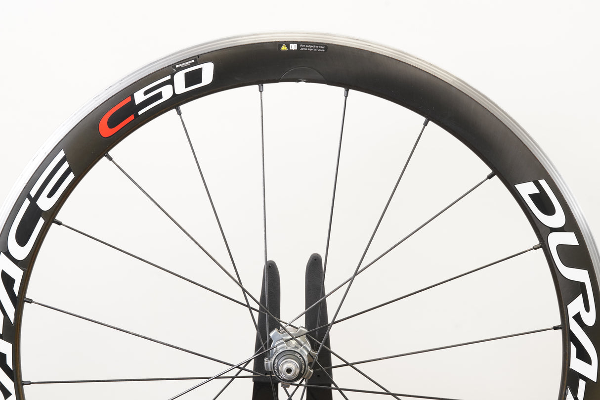 Shimano Dura-Ace WH-7900 C50 Carbon Clincher Rim Brake Wheelset 10 Speed