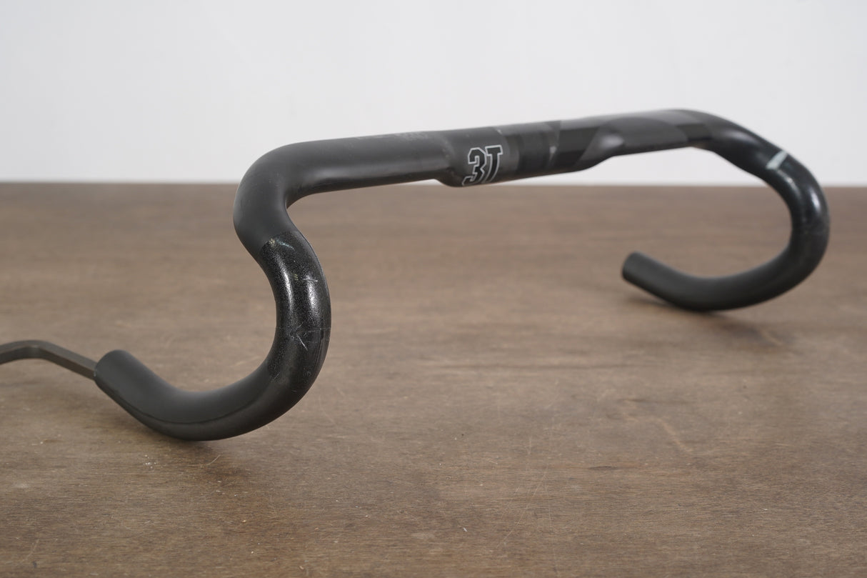 42cm 3T Ergonova Team Stealth Carbon Compact Road Handlebar 31.8mm
