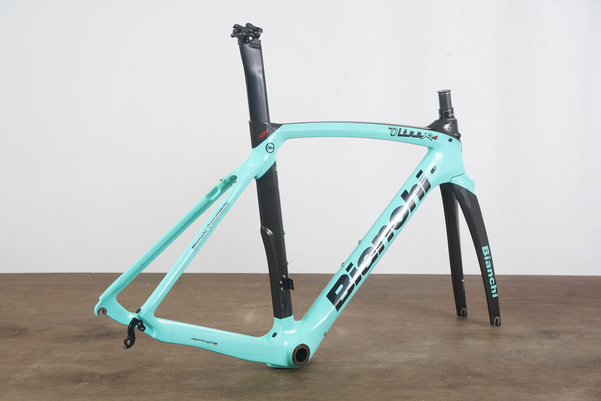 53cm Bianchi Oltre XR4 Carbon Aero Rim Brake Road Frameset