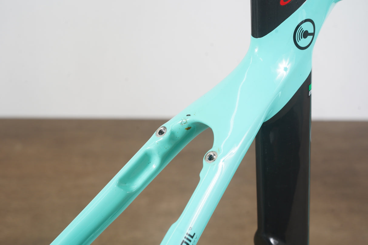 53cm Bianchi Oltre XR4 Carbon Aero Rim Brake Road Frameset