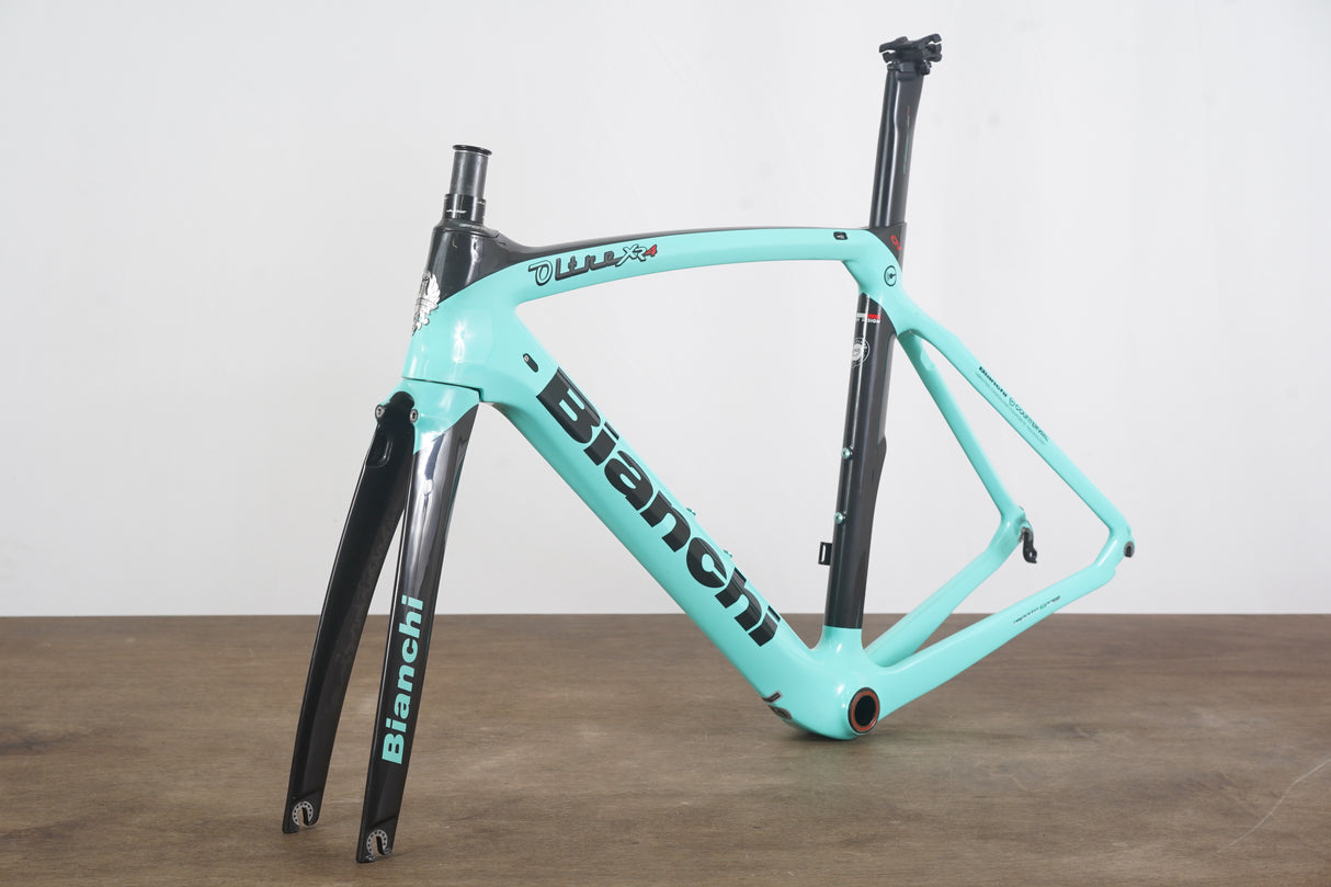 53cm Bianchi Oltre XR4 Carbon Aero Rim Brake Road Frameset