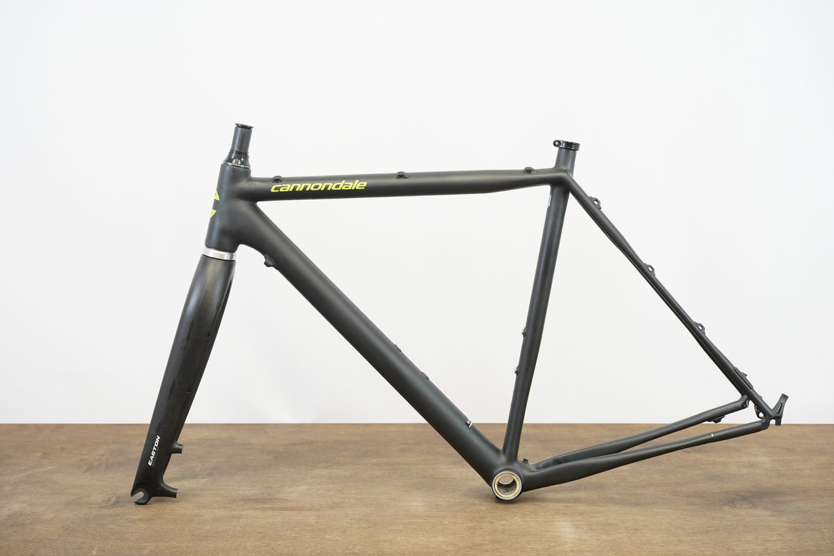 52cm Cannondale SuperX Black Inc. Easton Carbon Disc CX Gravel Frameset Super X