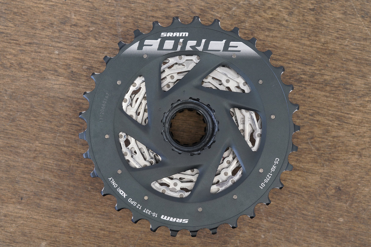 10-33T SRAM Force AXS CS-XG-1270-D1 12 Speed Road Cassette 272g