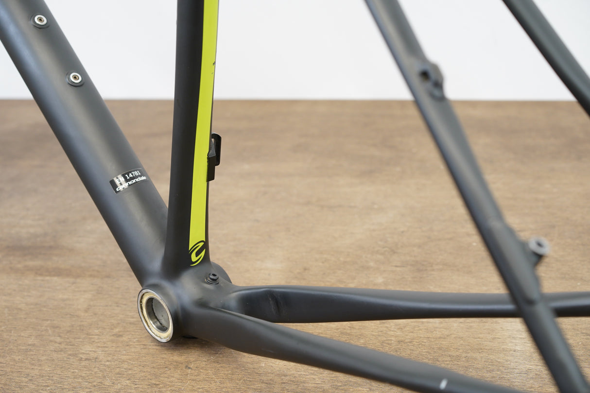 52cm Cannondale SuperX Black Inc. Easton Carbon Disc CX Gravel Frameset Super X