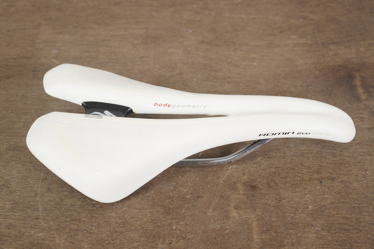 143mm Specialized Romin Evo Comp Cr-Mo Rail Road Saddle 271g