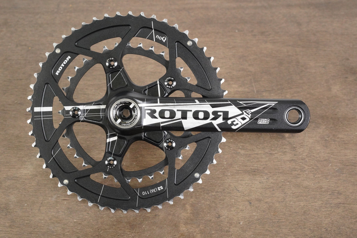 170mm 52/36T BB30 Rotor 3DF Road Crankset 3D F