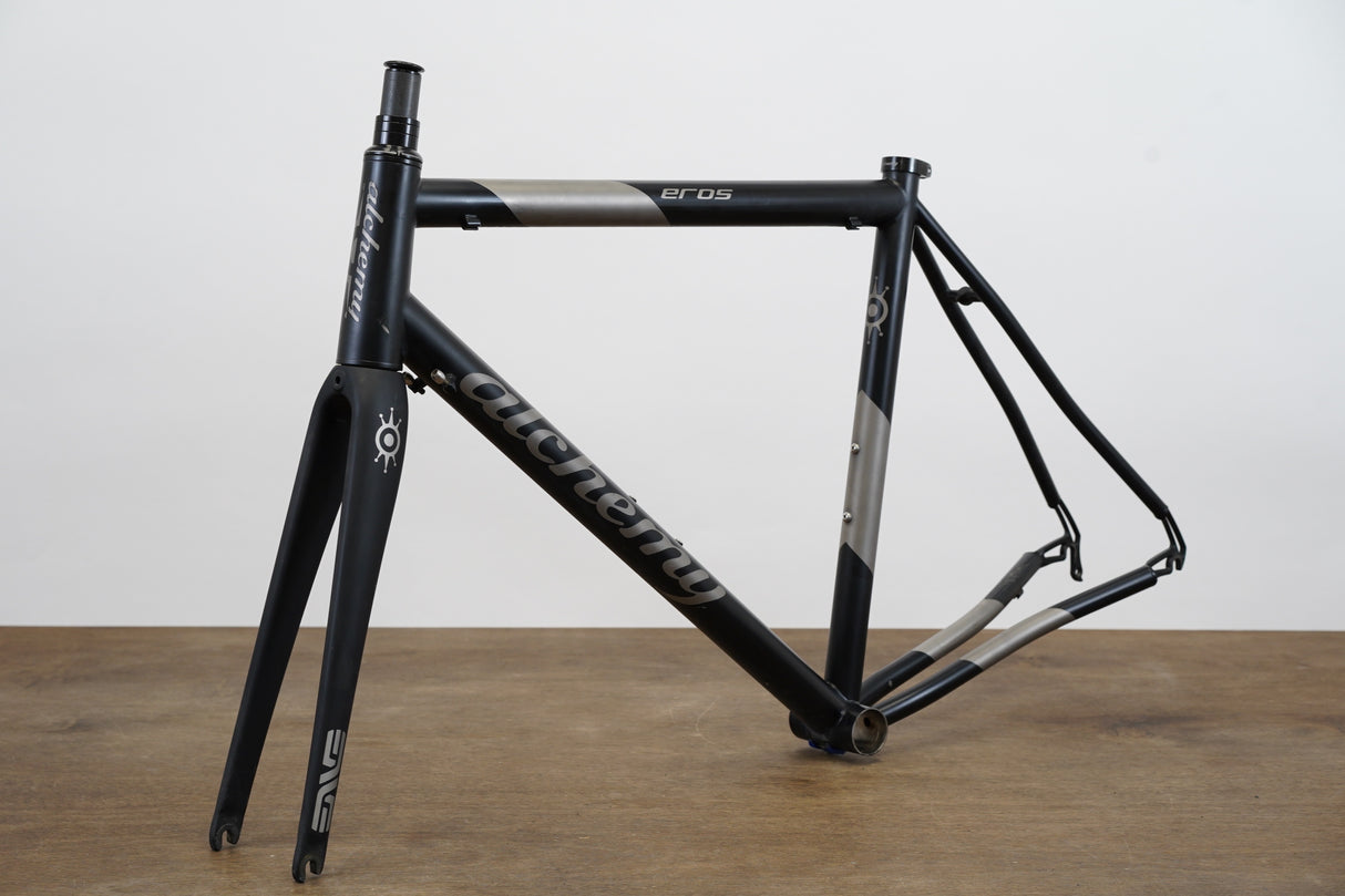 56cm Alchemy Eros ENVE Titanium Rim Brake Road Frameset