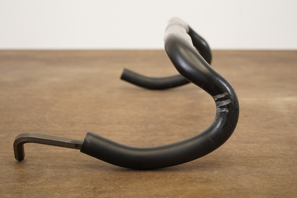 40cm 3T Ergonova Team Stealth Carbon Compact Road Handlebar 31.8mm