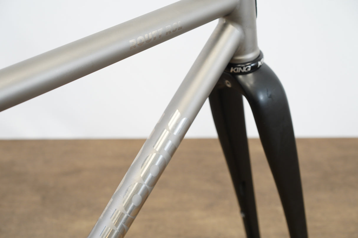 50cm Moots Routt RSL eTap Titanium Disc Brake Road Frameset