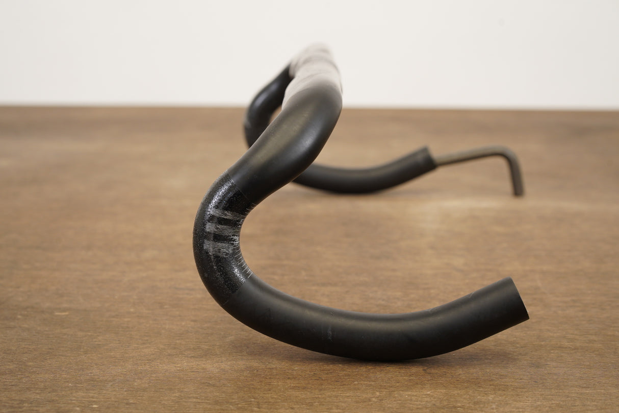 40cm 3T Ergonova Team Stealth Carbon Compact Road Handlebar 31.8mm