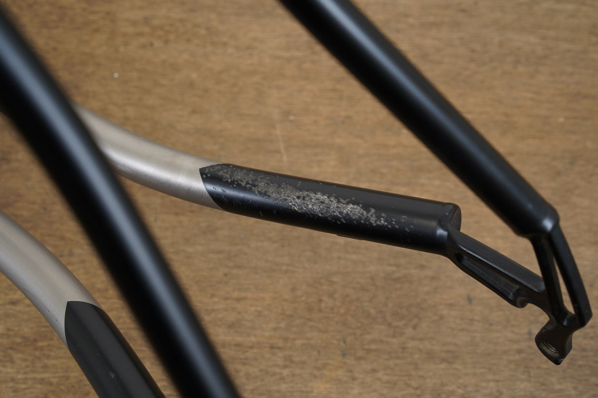 56cm Alchemy Eros ENVE Titanium Rim Brake Road Frameset