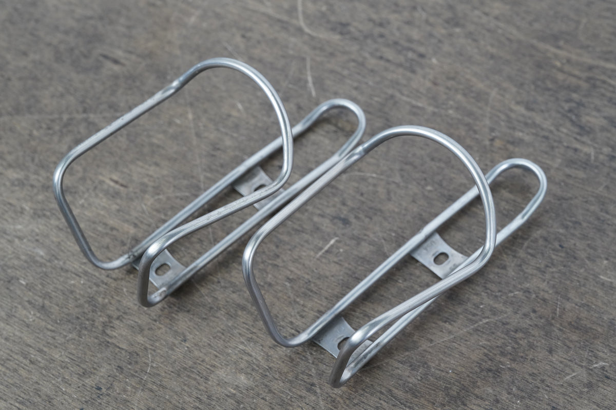 (2) King Cage Stainless Steel Water Bottle Cages 90g