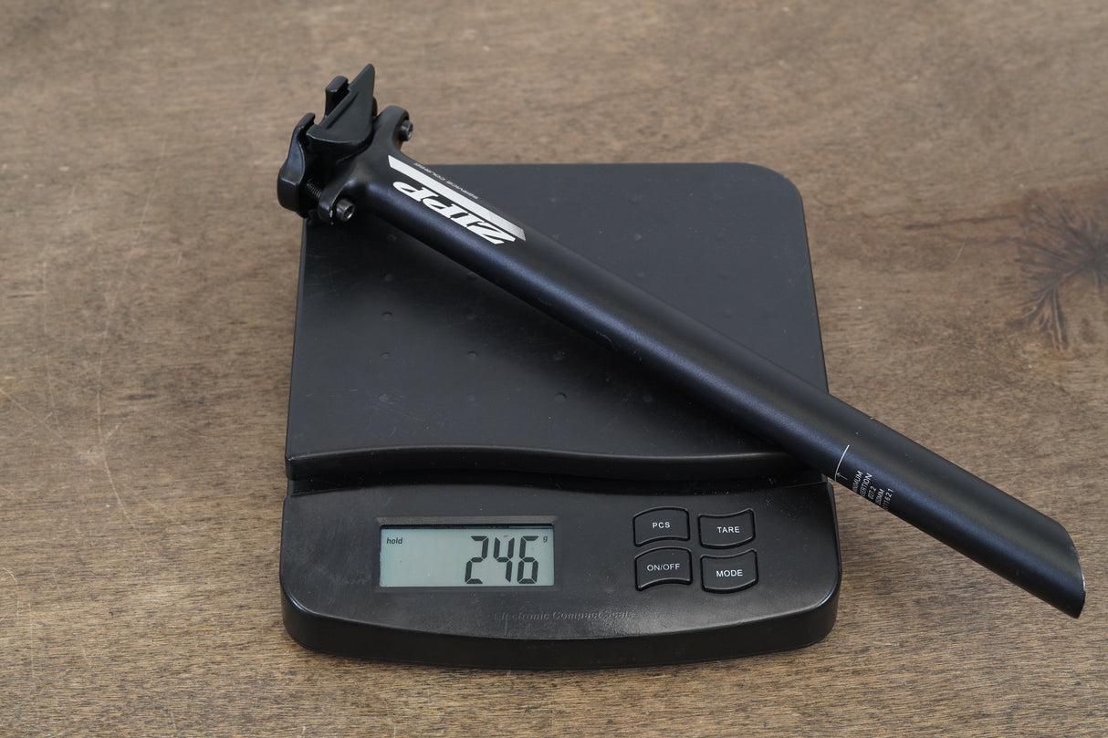 27.2mm Zipp Service Course Alloy 0 Setback Road Seatpost 246g