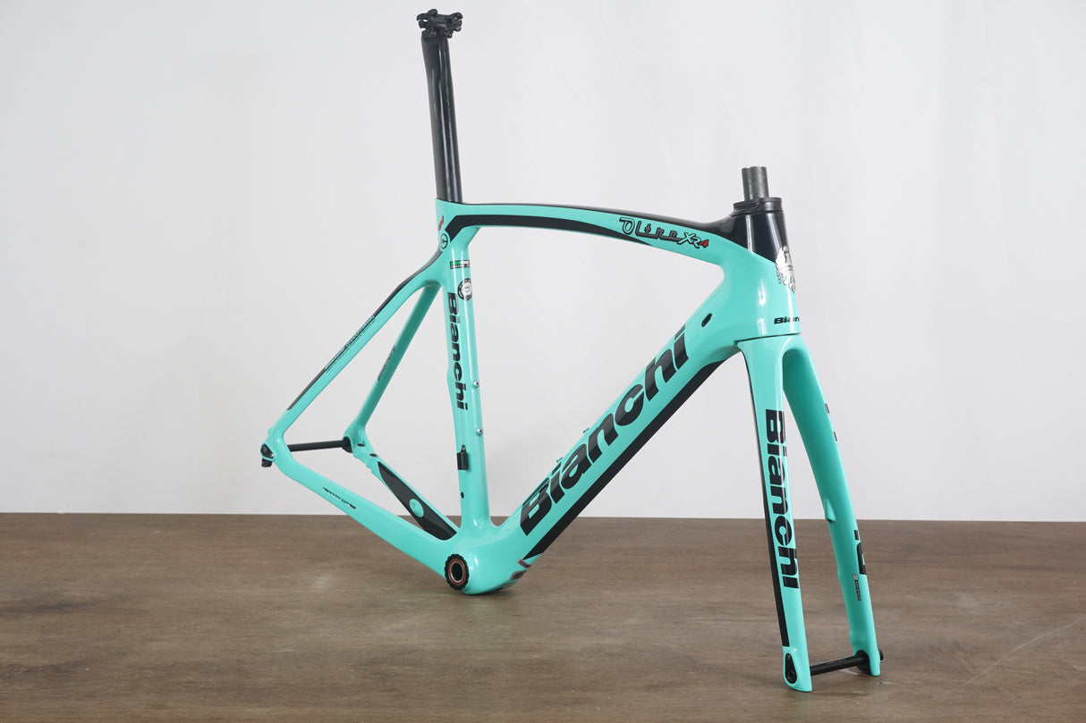 55cm Bianchi Oltre XR4 CV Carbon Aero Disc Brake Road Frameset